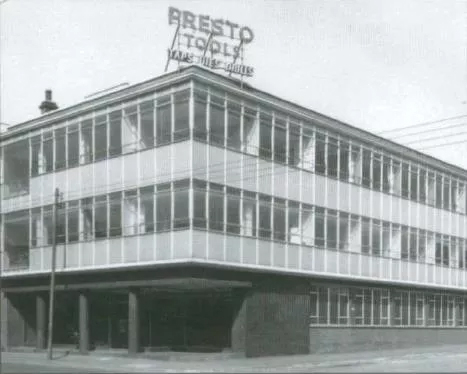 The firm’s new administration block completed in December 1961.