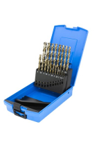 M19 HSCo DIN338 DRILL SET 1.0mm - 10.0mm x 0.5mm M19 HSCo DIN338 DRILL SET 1.0mm - 10.0mm x 0.5mm