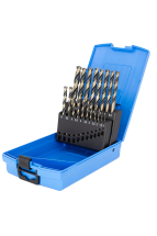 M19 HSS DIN338 TRI QUD DRL SET 1.0mm - 10.0mm x 0.5mm M19 HSS DIN338 TRI QUD DRL SET 1.0mm - 10.0mm x 0.5mm