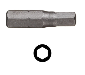 HEX 6.0mm x 25mm BITPRO HEX 6.0mm x 25mm BITPRO
