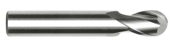 2 Flute HSS Plain Shank Ball Nose Short Series Slot Drills (BS 122/4) 2 Flute HSS Plain Shank Ball Nose Short Series Slot Drills (BS 122/4)
