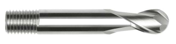 2 Flute HSS Screw Shank Ball Nose Long Series Slot Drills (BS 122/4)