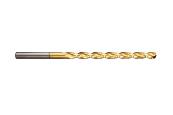 HSCo TiN Coated Worm Pattern Long Series Drills