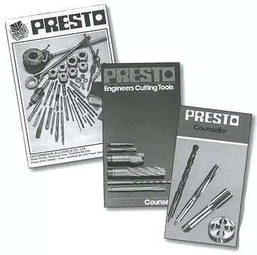 A number of brochures from the late 1970’s and 1980’s, advertising the Presto brand of products.